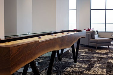 Aster Home shuffleboard table