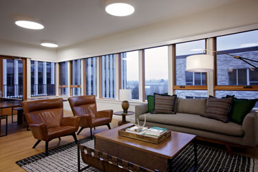 Elwood Home living room and sofa