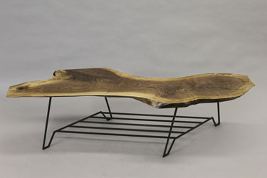 Live Edge Walnut Coffee Table